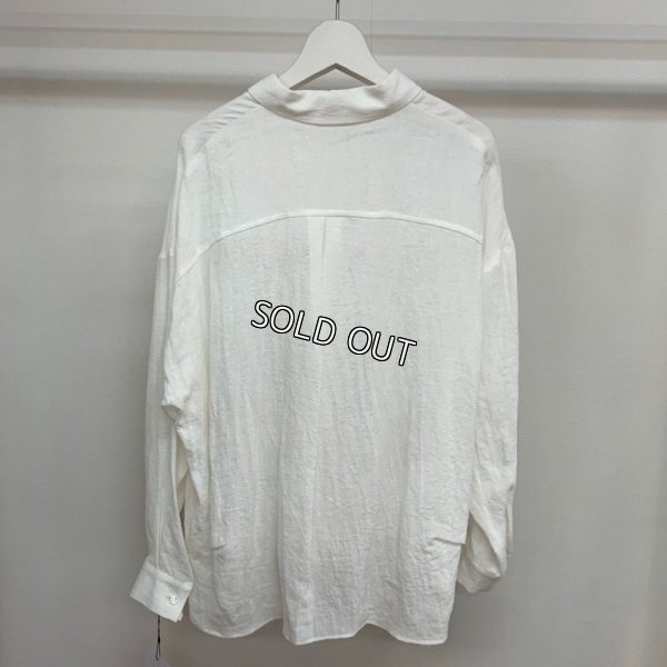 画像2: [PNT]麻　長袖シャツ (2)