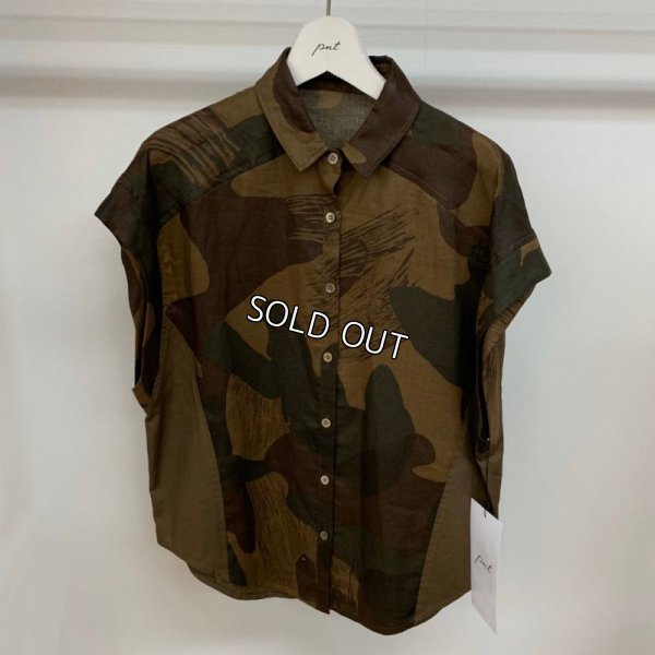 画像3: [PNT]プリント切替ブラウス (3)