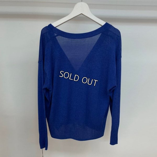 画像2: [PNT]Ｖネックロングカーディガン (2)