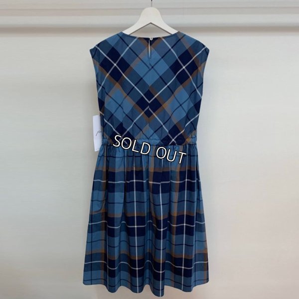 画像2: [PNT]タイプライターチェックワンピース (2)