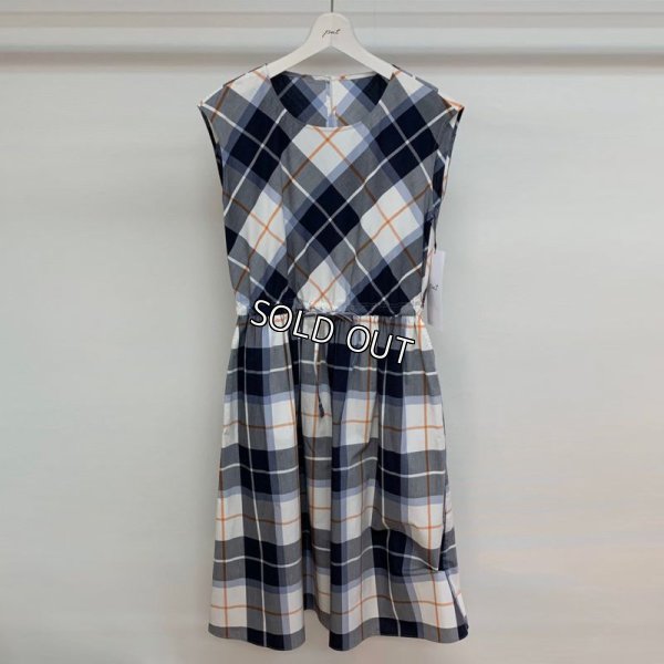 画像3: [PNT]タイプライターチェックワンピース (3)