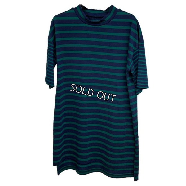 画像4: [PNT]ボーダー切替チュニック (4)