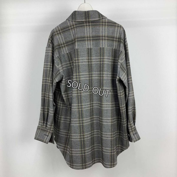 画像2: [PNT]トップス・Tシャツ ヘリンボーンチェック柄 BIGシルエット (2)