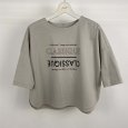 画像1: [PNT]トップス Tシャツ 英字プリント カットソー (1)