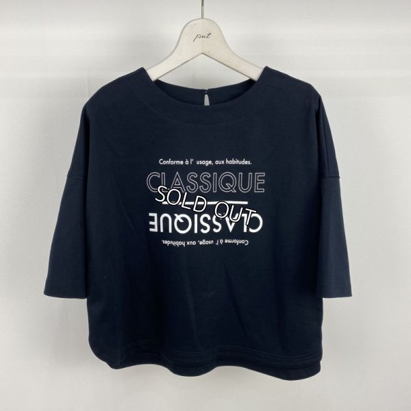 画像4: [PNT]トップス Tシャツ 英字プリント カットソー (4)