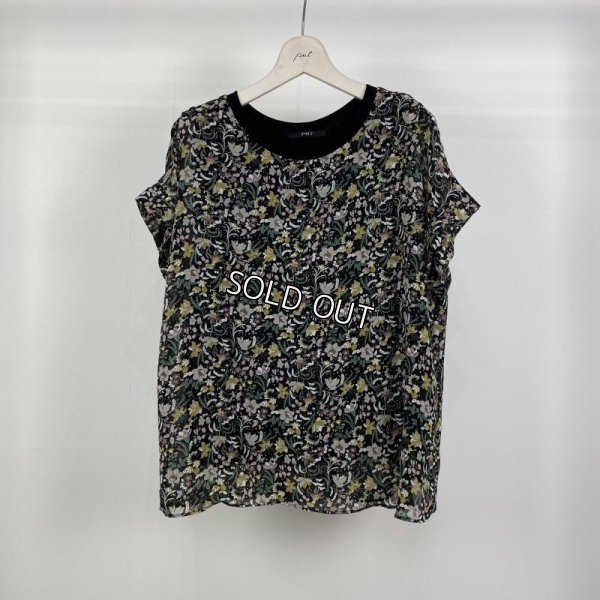 画像4: [PNT]シャツ ブラウス 花柄プリント プルオーバー (4)