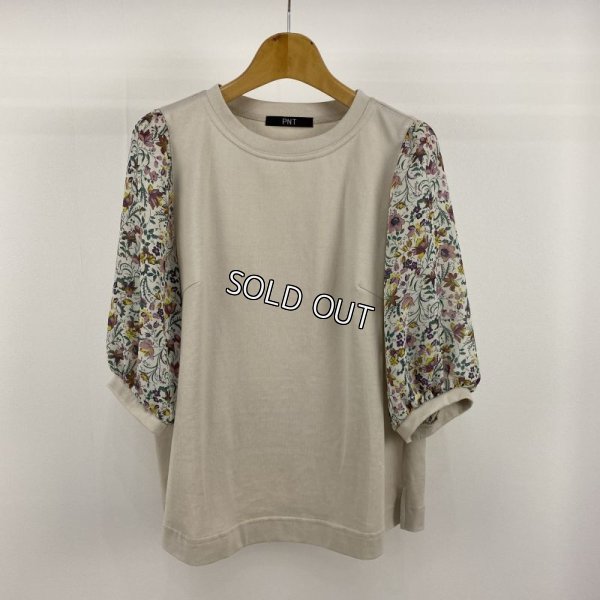 画像4: [PNT]シャツ ブラウス 花柄プリント プルオーバー (4)