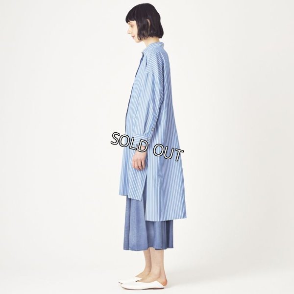 画像3: [PNT]シャツ・ブラウス ストライプ　コートタイプ (3)