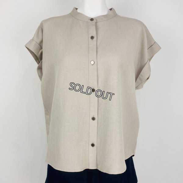 画像8: [PNT]シャツ・ブラウス フレンチ袖　ショート丈 (8)