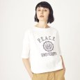 画像2: [PNT]トップス・Tシャツ シャイニーラバープリント　ショート丈 (2)