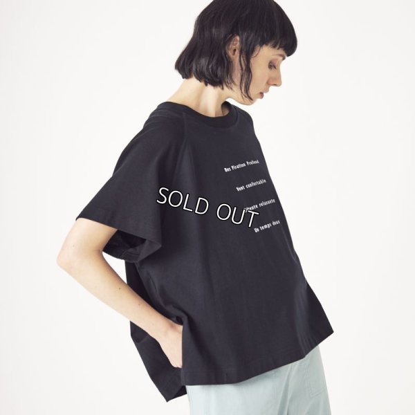 画像3: [PNT]トップス・Tシャツ 英字プリントラグランショート丈　BIGＴシャツ (3)