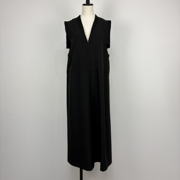 画像1: [PNT]ワンピース Ｖネックノースリーブワンピース/3月上旬配送 (1)