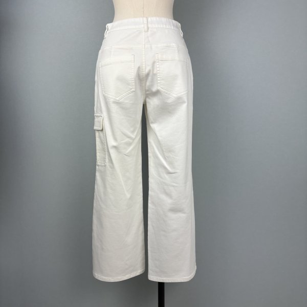 画像4: [PNT]パンツ 左脇ポケット付デニムパンツ/3月上旬配送 (4)