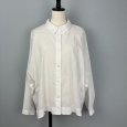 画像3: [PNT]シャツ・ブラウス 衿付Ｂigシルエットブラウス/3月上旬配送 (3)