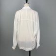 画像4: [PNT]シャツ・ブラウス 衿付Ｂigシルエットブラウス/3月上旬配送 (4)
