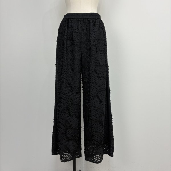 画像1: [PNT]パンツ ウエストゴム使用ワイドパンツ/3月上旬配送 (1)