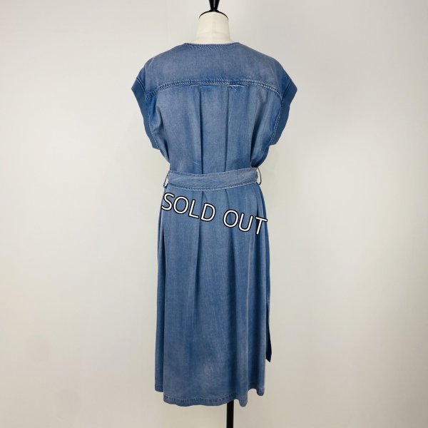 画像2: [PNT]ワンピース テンセルキャップスリーブワンピース (2)