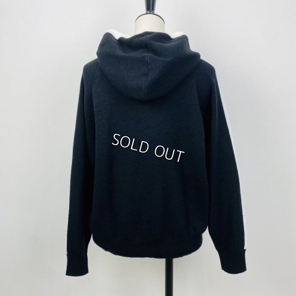 画像2: [PNT]パーカー 袖ライン入りニットパーカー (2)