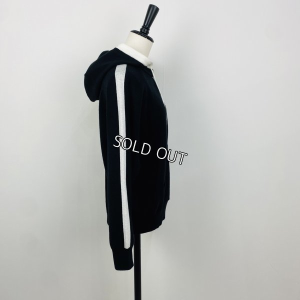 画像3: [PNT]パーカー 袖ライン入りニットパーカー (3)