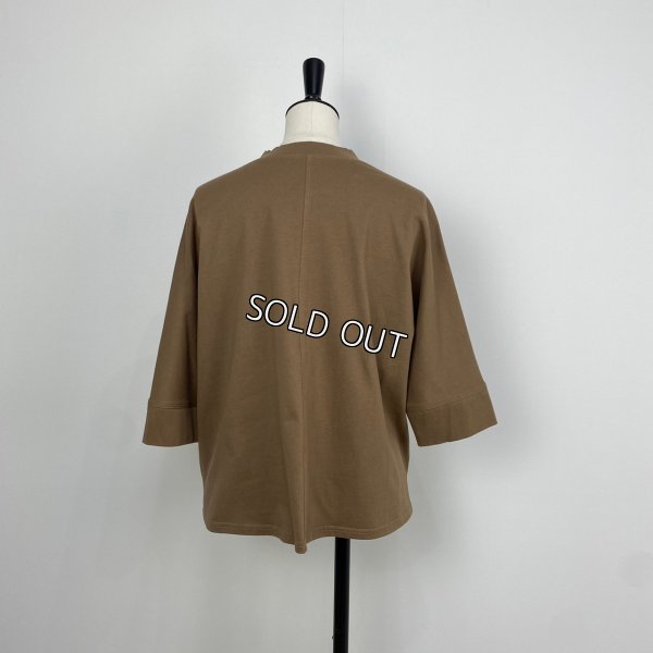 画像2: [PNT]シャツ・ブラウス 麻混切替P／O (2)