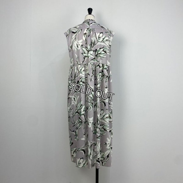 画像2: [PNT]ワンピース ハイウエスト切替ギャザー入ワンピース (2)