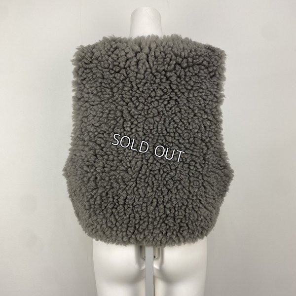 画像2: [PNT]ジャケット スナップ釦ファー使ベスト (2)