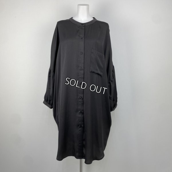 画像1: [PNT]シャツ・ブラウス チュニック丈ブラウス (1)