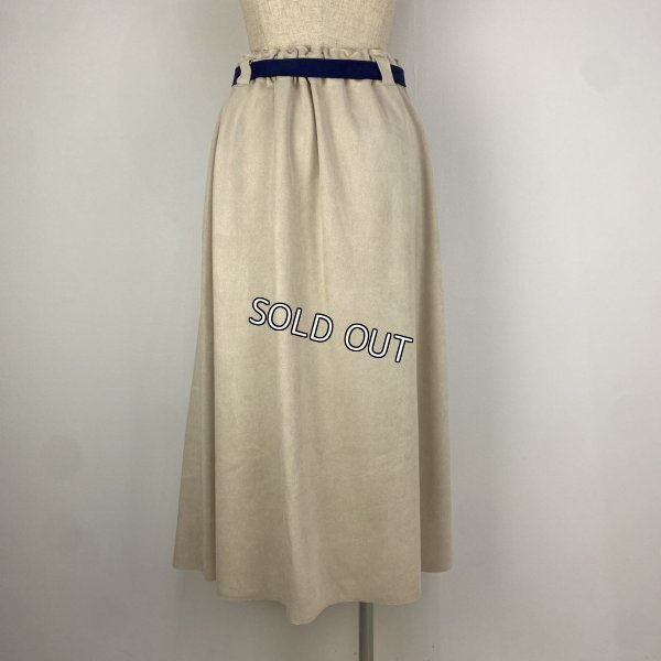 画像2: [PNT]スカート ウエスト紐ベルト付スカート (2)