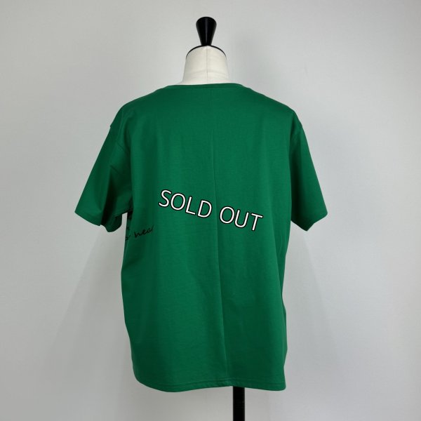 画像2: [PNT]トップス・Tシャツ プリント加工カットソー (2)