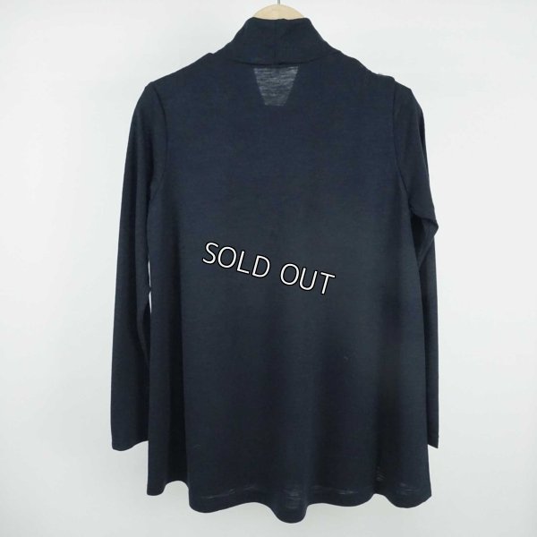 画像2: [PINETA]チュニック コットンウール花柄ジャガ－ド　裾フレアタイプ (2)