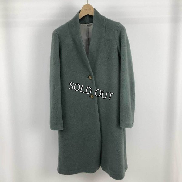 画像4: [PINETA]ジャケット パイルヘアー軽量素材　襟なしショートコート (4)