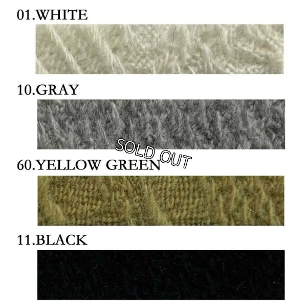 画像5: [PINETA]チュニック ウール混バルキージャガード　ハイネックスリット入り (5)