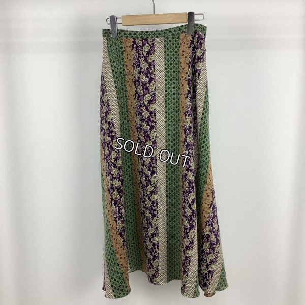 画像2: [PINETA]スカート ニュービーナススエードプリント　フレア (2)