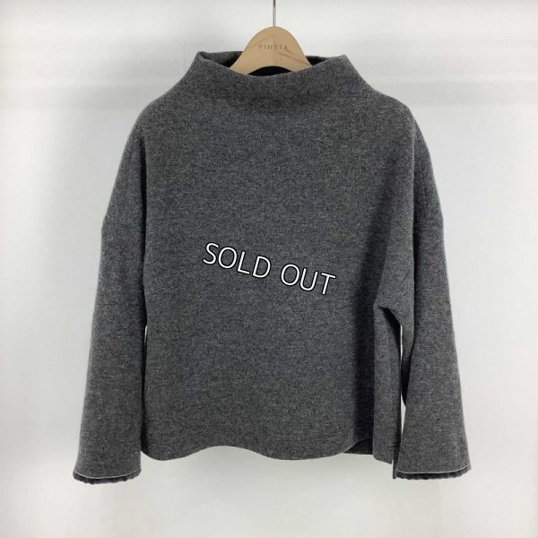 画像3: [PINETA]チュニック ウール混　ルーズボトルネック　BIGシルエット (3)