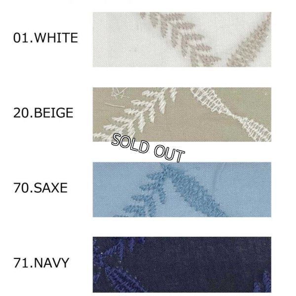 画像4: [PINETA]刺繍シャツ (4)