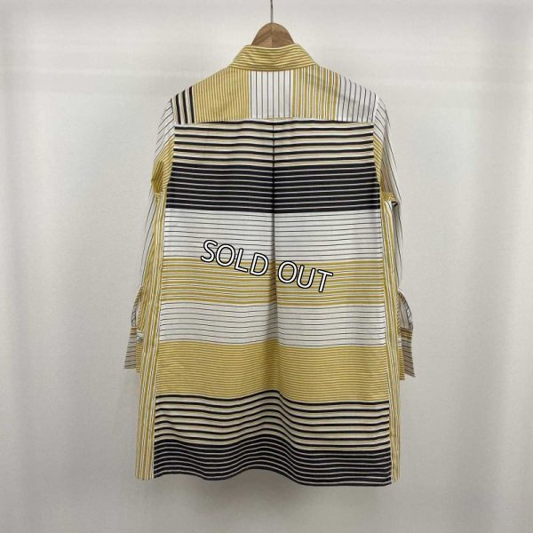 画像2: [PINETA]パネルストライプシャツ (2)