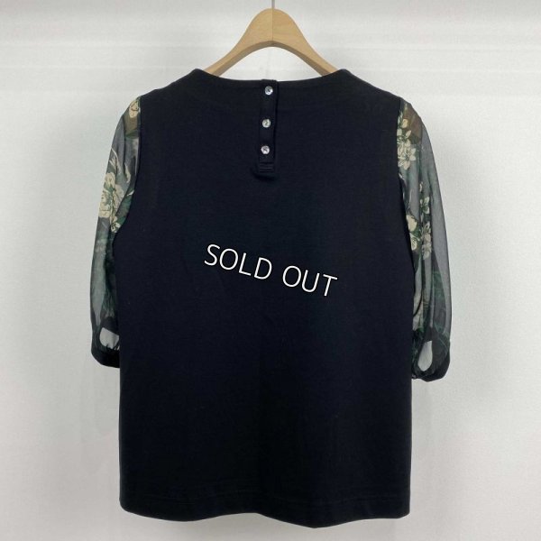 画像3: [PINETA]花柄プリント切替ブラウス (3)