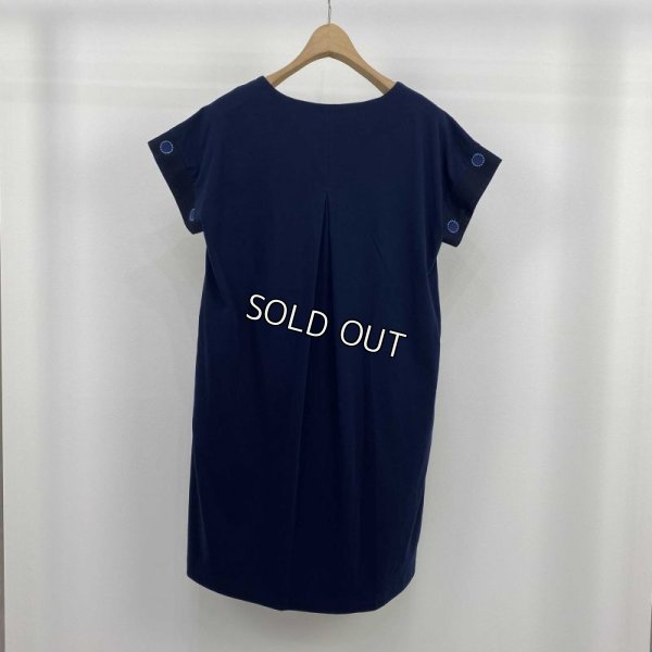 画像3: [PINETA]水玉刺繍異素材切替チュニック (3)