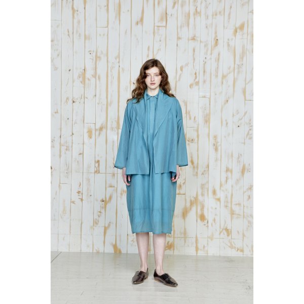 画像2: [PINETA]シャツ・ブラウス 羽織型ジャケット風　ブラウス/5月上旬配送 (2)