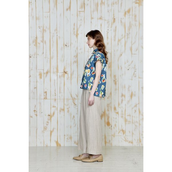 画像3: [PINETA]シャツ・ブラウス フレンチスリーブ　ブラウス/5月上旬配送 (3)