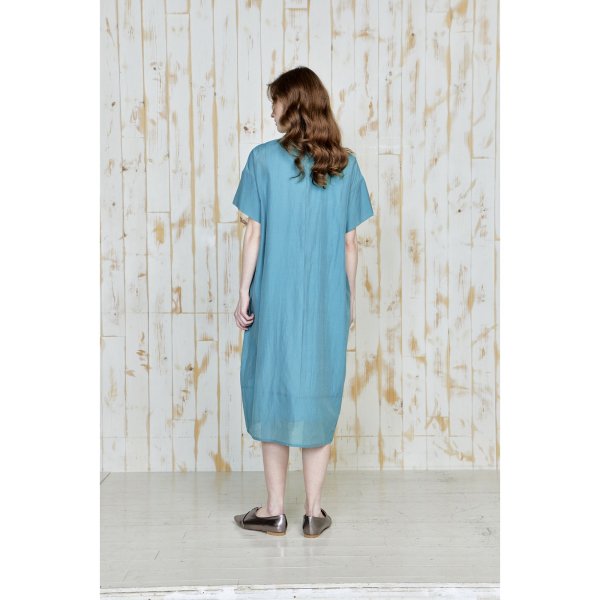 画像5: [PINETA]ワンピース 衿付き裾バルーン型　ワンピース/5月上旬配送 (5)