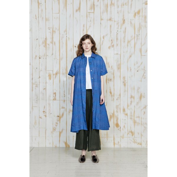 画像2: [PINETA]ワンピース 衿付き　全開ワンピース/5月上旬配送 (2)