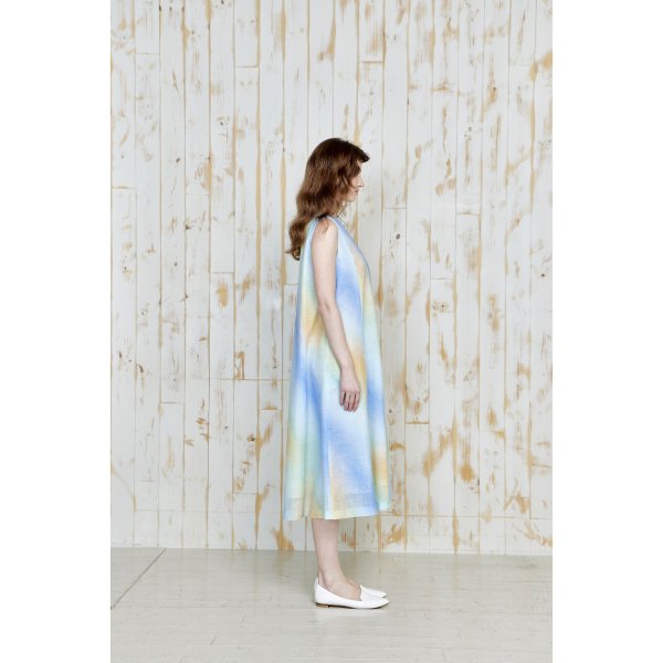 画像4: [PINETA]ワンピース 切替Aライン　フレアワンピース/5月上旬配送 (4)