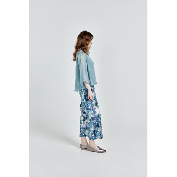 画像5: [PINETA]シャツ・ブラウス ピネタ売れ筋　袖・裾フレア　ブラウス/3月中旬配送 (5)