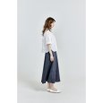 画像2: [PINETA]スカート ウエスト広幅フレアスカート/3月中旬配送 (2)
