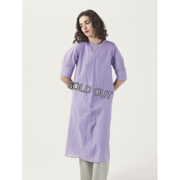 画像2: [PINETA]ワンピース綿/絹５分袖ワンピース (2)