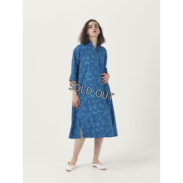 画像3: [PINETA]ワンピースプリント５分袖ワンピース (3)