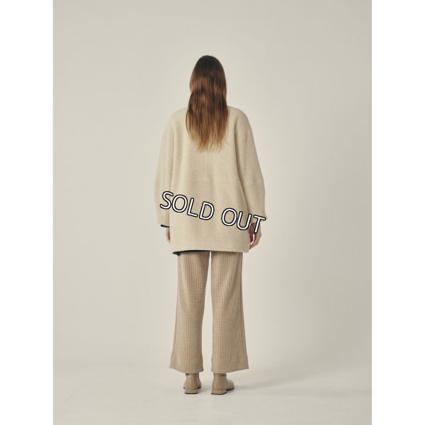 画像5: [PINETA]ジャケット 袖バルーンノーカラー　JK (5)