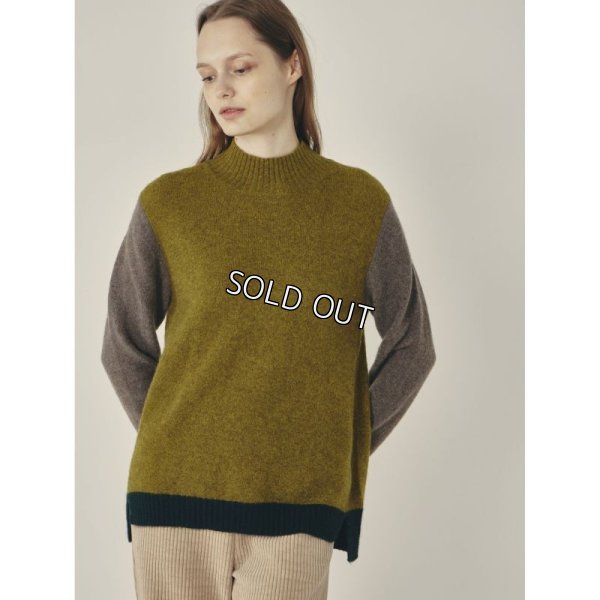 画像2: [PINETA]ニット 配色ベーシック (2)