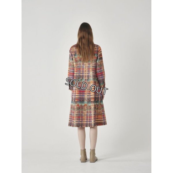 画像4: [PINETA]ワンピース プリント　マオカラー (4)